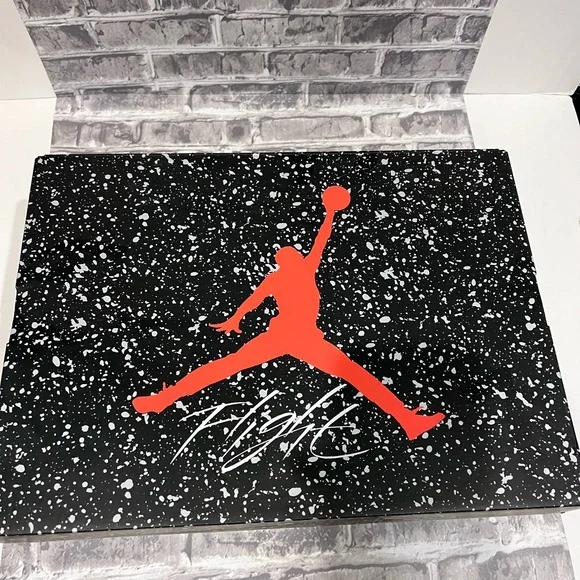 Jordan AIR Spizike Low Black/Red Sport Sneakers Mens Sz 13 - Picture 6 of 8